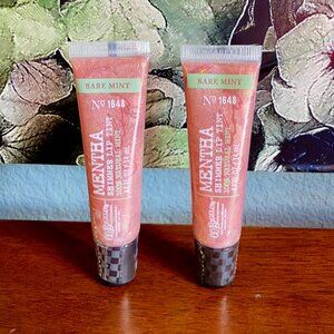 NEW 2-Pc Bare Mint Shimmer Lip Tint Bath & Body Works